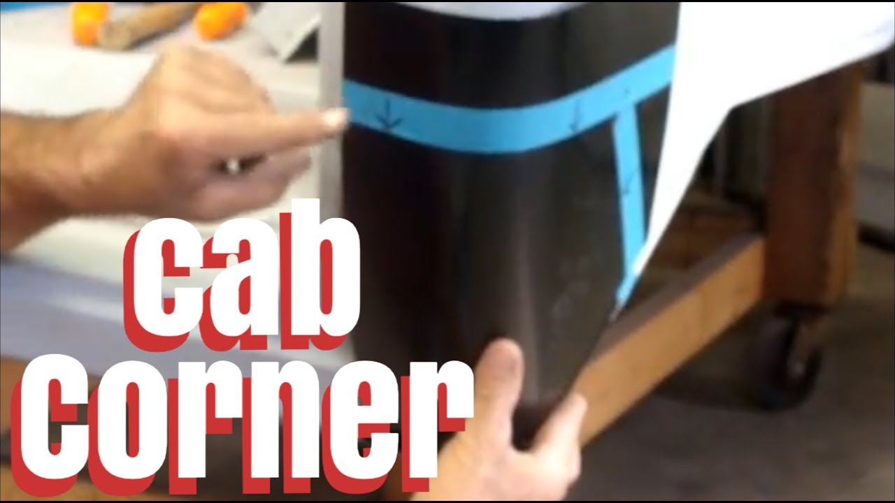 Replace cab corner /install - YouTube