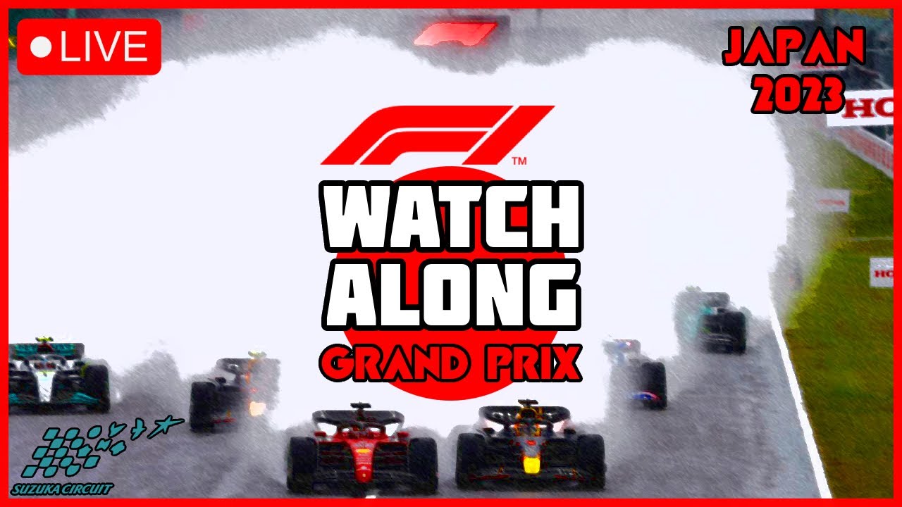 F1 Live 2023 Japanese Grand Prix FULL RACE COMMENTARY