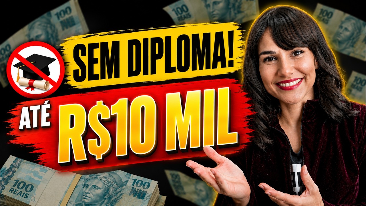 10 PROFISSÕES que PAGAM BEM Sem Faculdade | Podem Pagar Até R$ 10 Mil ...