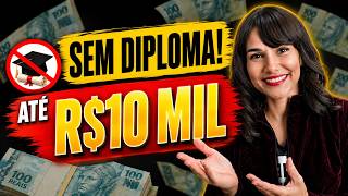 10 PROFISSÕES que PAGAM BEM Sem Faculdade | Podem Pagar Até R$ 10 Mil por Mês