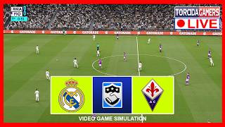 Real Madrid vs Fiorentina | International Friendly Match 2026 | Match Today Simulation
