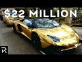 Le prince saoudien avec une collection de supercars en or