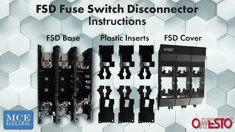 FSD-000 & FSD-00 - Fuse Switch Disconnector Mounting Instruction Video