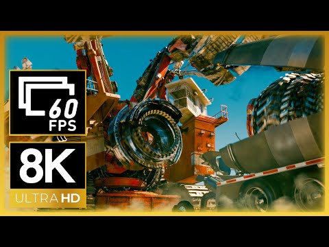 Transformers | Devastator (8K 60FPS) (Remastered)