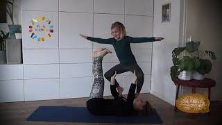 Family Acroyoga Flow; by Joyce and Signe