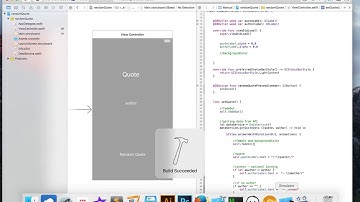 iOS Animation with Swift Fading Quotes In and Out class 10