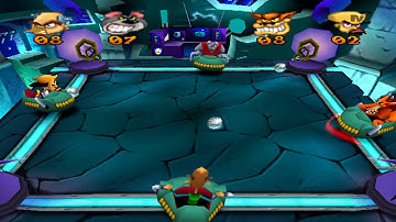 Crash Bash Walkthrough: Part 32 - Floor 3 Gold Relics 2/2