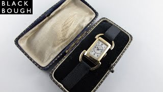 Record Genève Ladys Gold Vintage Wristwatch Circa 1935