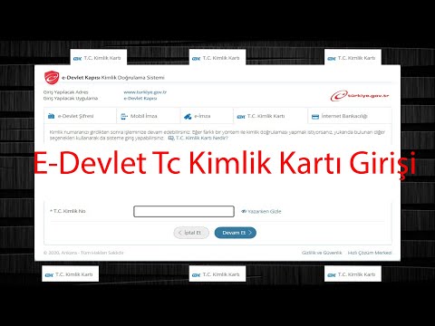 E-Devlet Tc Kimlik Kartı ile Giriş(Java)