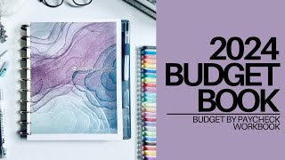 2024 Budget Book | Budget by Paycheck Workbook | The Budget Mom