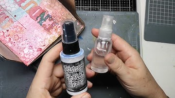 How to make your Distress Resist Spray work again!