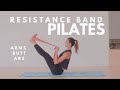 Resistance Band Pilates Workout | Arms, Butt, Abs | 15 Minute Routine | Lottie Murphy