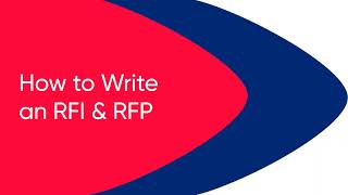 How to Write an RFI & RFP