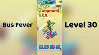 🚌 Bus Fever Level 30 Walkthrough | Step-by-Step Guide 🎮 | SolutionGuruji
