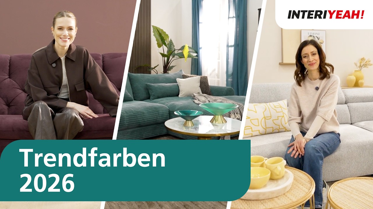3 Segmüller Farbtrends für 2026 | Top 3