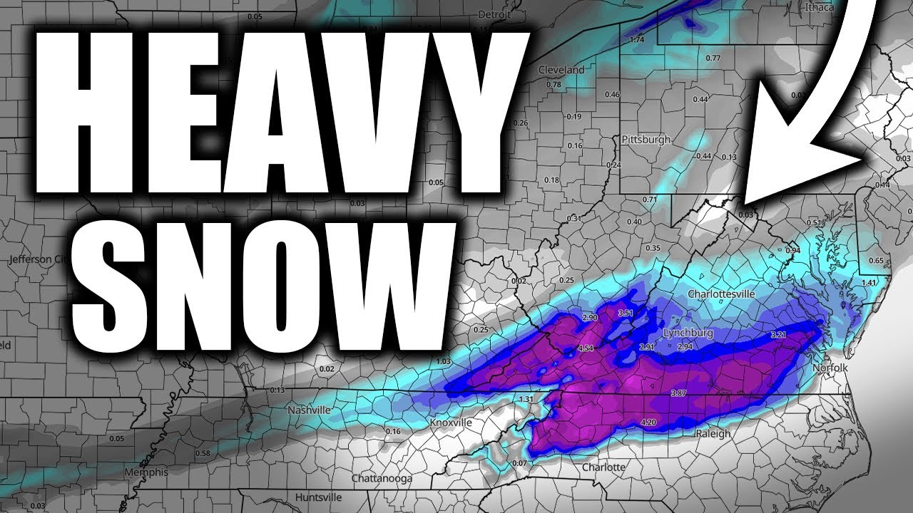 This Winter Storm Will Bring SURPRISE Snow Totals.. - YouTube