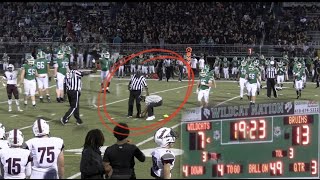 Fake Ref Steals Ball Prank at Football Game!