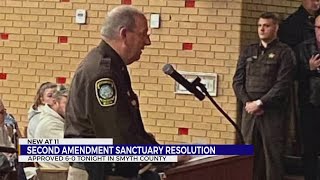 Smyth County passes Second Amendment sanctuary resolution