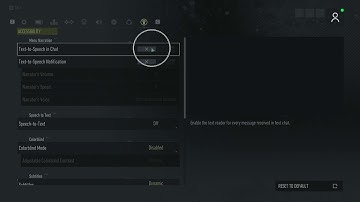 How To Enable/Disable Text to Speech in Chat Ghost Recon Breakpoint