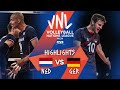 NED vs. GER - Highlights Week 2 | Men's VNL 2021