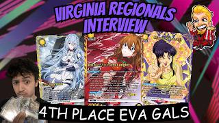 4th Place at Virginia Regionals! Interview Yellow Eva Player Valdy  | Regional Interview