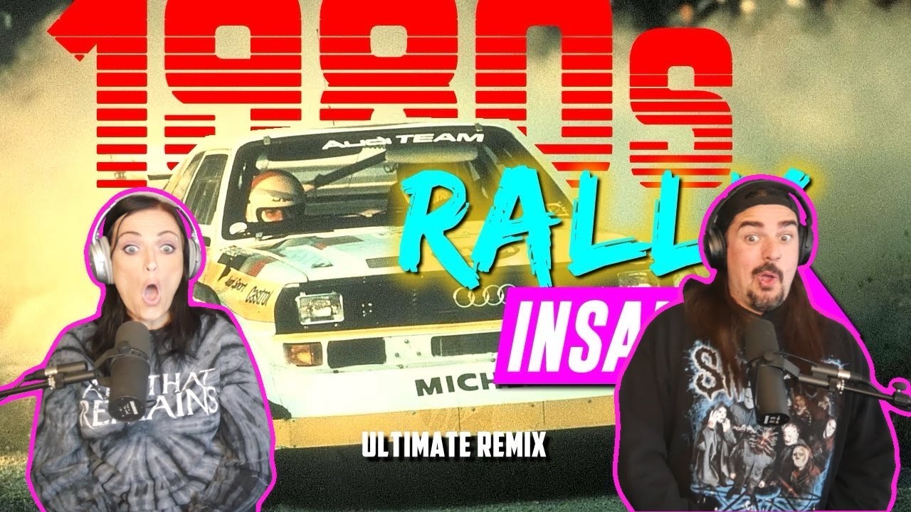 Group B Rally Insanity 1980-х — Ultimate Remix с Lazerhawk (Reaction)