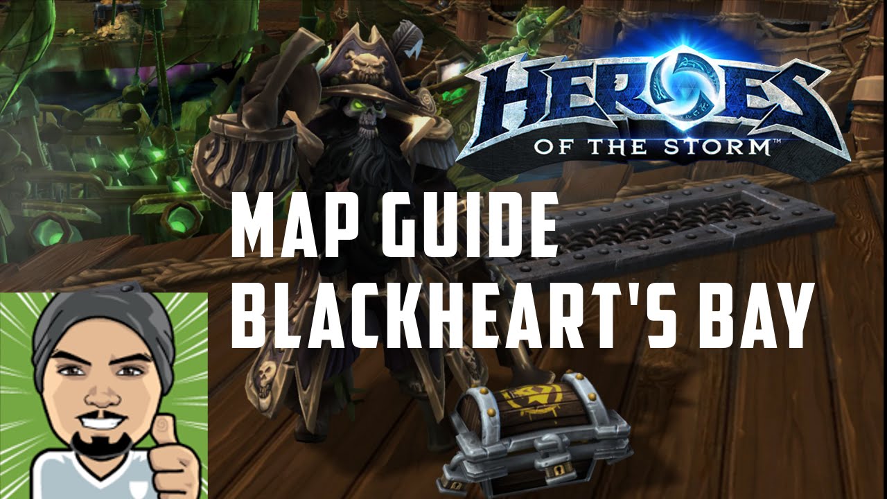 BLACKHEART'S BAY ♦ BATTLEGORUND SPOTLIGHT ♦ Map guide ♦ Heroes of the Storm