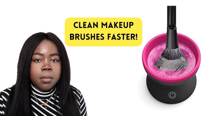 DEAL CICK Makeup Brush Cleaner Machine, Fast Electric Makeup Brush