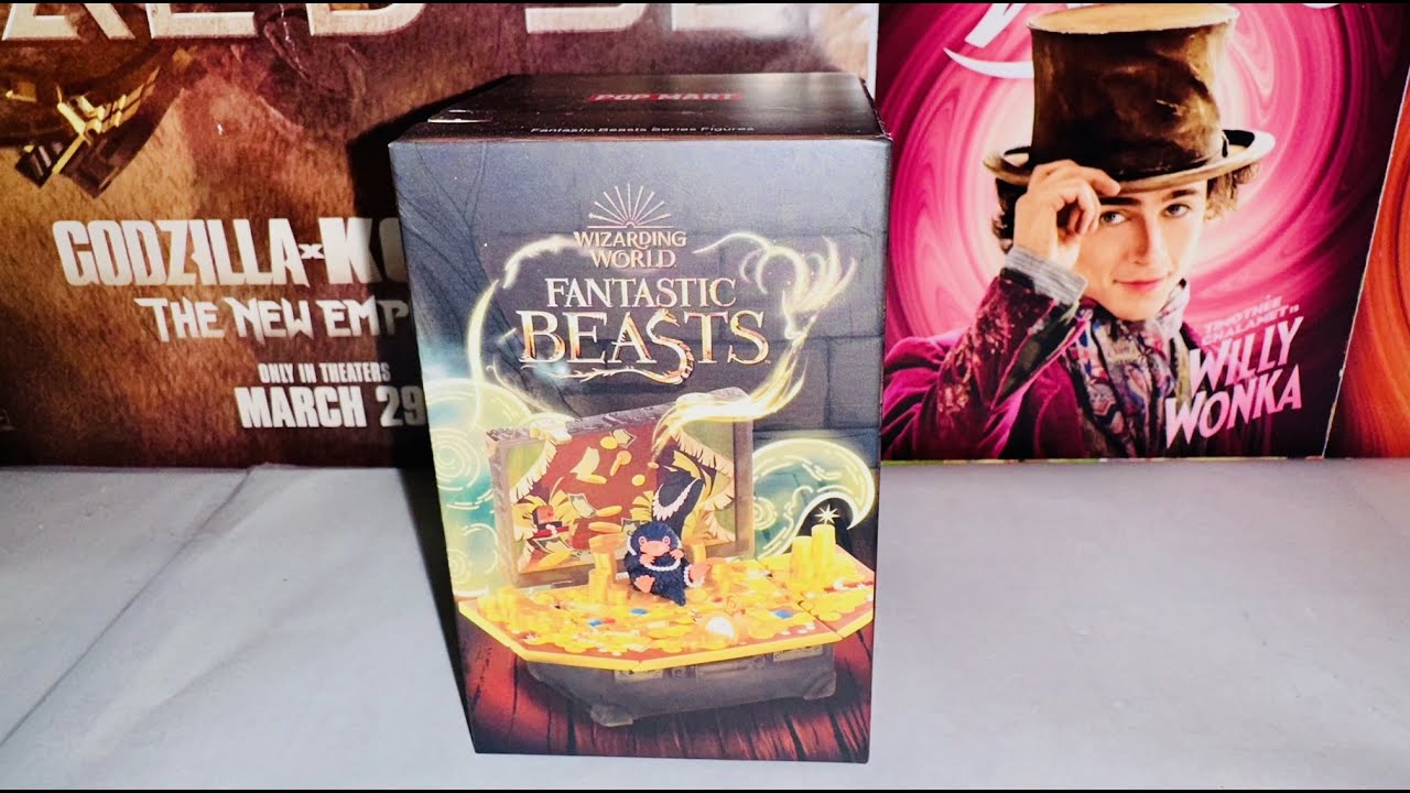 Pop Mart Fantastic Beasts Series Blind Box Figures Unboxing