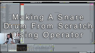 Making A Snare Drum From Scratch Using Operator