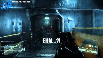 Crysis 3 Door Bug - First Mission!! o.O [BUGPLAY]