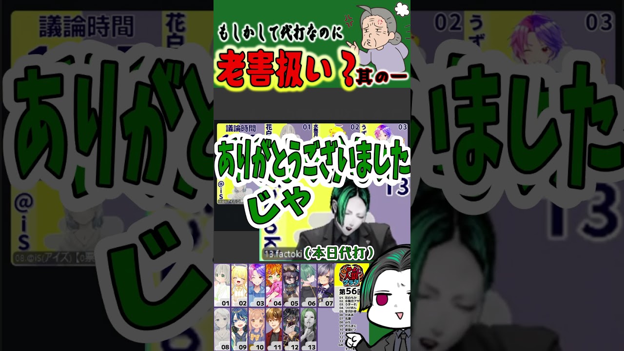 factokiさんって一生懸命喋るんですね【なかよし人狼クラブ】 #zoom人狼 #人狼ゲーム #ゲーム実況