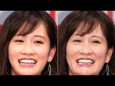 AKB48の全盛期を支えた神7をお婆ちゃんにしてみた