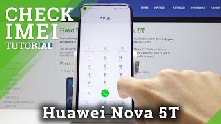 How to Check IMEI & Serial Number in HUAWEI Nova 5T