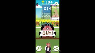 Doodle Cricket game  #11#shot
