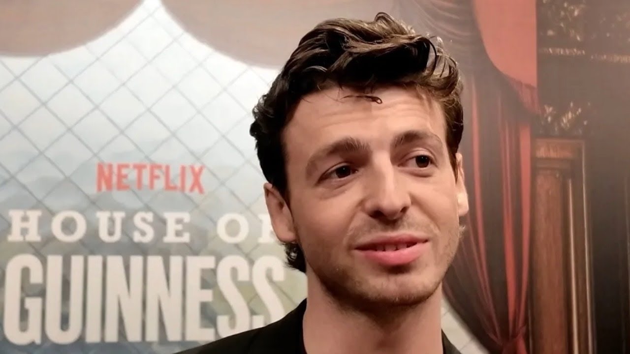 House of Guinness: Anthony Boyle speaking at Dublin premiere