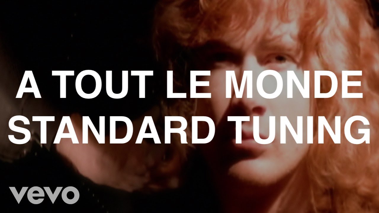 A Tout Le Monde in E standard Tuning - YouTube