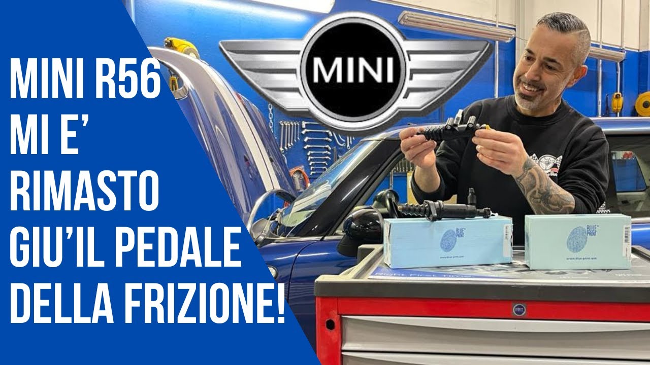 Pompa e cilindretto frizione su Mini R56 #febi #blueprint - YouTube