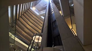 Speed Test! How do the 4 banks of elevators at the Atlanta Marriott Marquis compare?