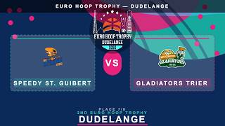 BC Speedy Mont Saint Guibert - Gladiators Trier