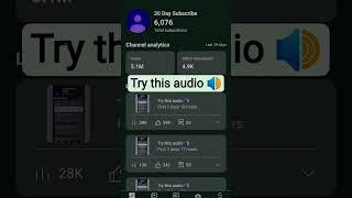 try this audio #shortviedeo #shorts