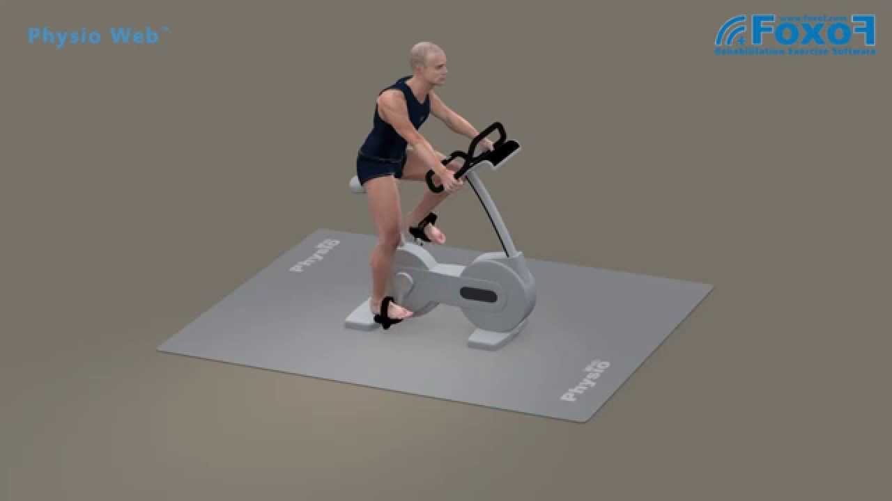 la voz EX127 - Exercice : Cardiotraining sur vélo d'appartement - vitesse intermédiaire
