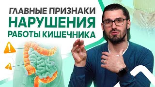 Главные признаки нарушения работы кишечника (ЖКТ)