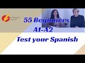 55 Spanish Beginners Test Your Spanish A1-A2  LightSpeed Spanish