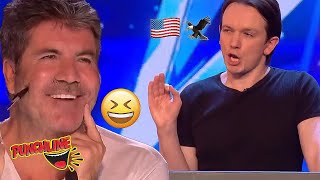 BEST Donald Trump Impression FLOORS Simon Cowell!