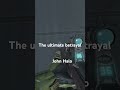 The worst betrayal #gaming #halo