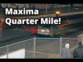 Nissan Maxima Drag Race