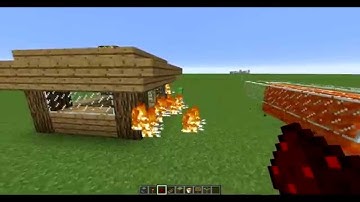 How To Make a Flaming Arrow Machine Gun at Wave Minecraft Multiplayer