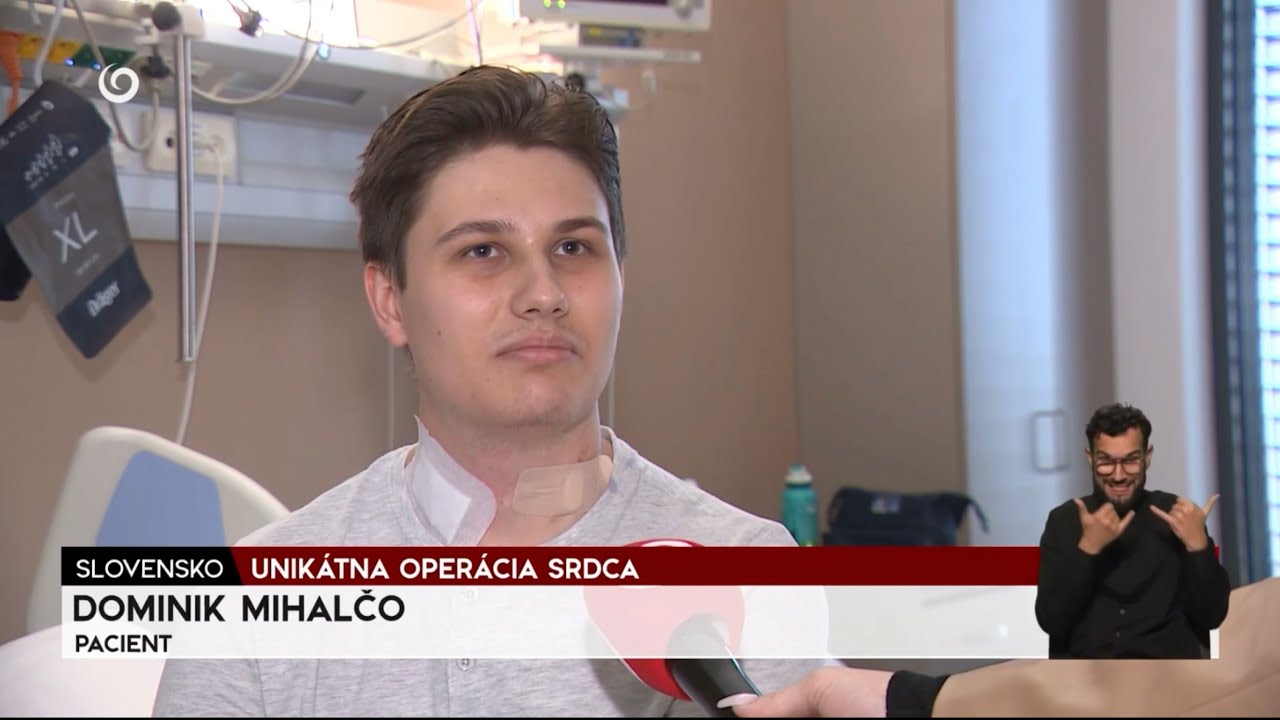 22 ročný študent Dominik dostal šancu vďaka unikátnej operácii