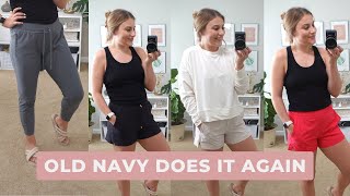 NEW FAVORITE SHORTS | OLD NAVY ATHLETIC WEAR HAUL